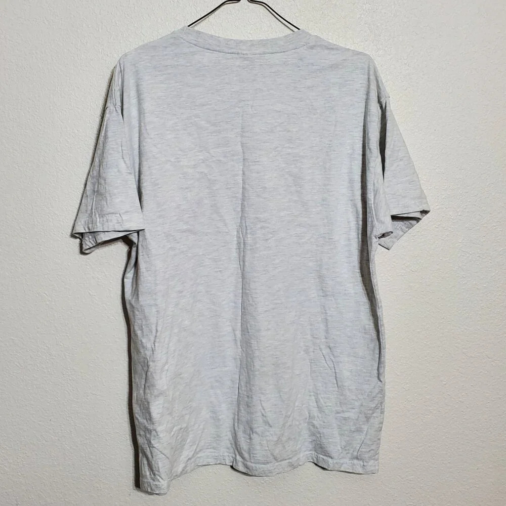 Black Hills State University BHSU T-Shirt XL grey Cotton Blend MV Sport - Picture 2 of 4
